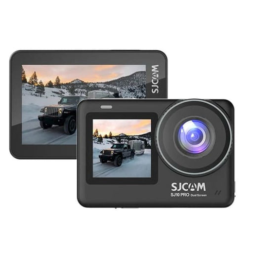 SJCAM SJ10Pro Dual Screen Action Camera (Black) - Action Camera