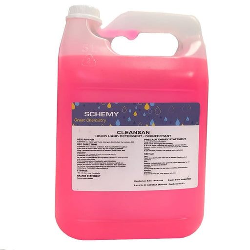 5L CLEANSAN Liquid Hand Detergent | Disinfectant with QAC - Medical