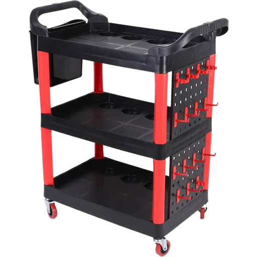 Xtreme Xccessories Multi-Purpose Plastic Cart Trolley for Car Washing