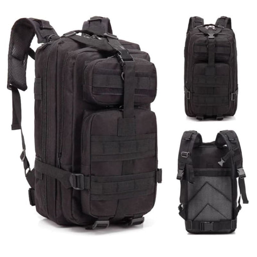 3P Tactical Backpack - BLACK - Default
