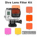 New: Dive Filters for GoPro Hero 4/3+ - 4 pack - Filters & Lenses