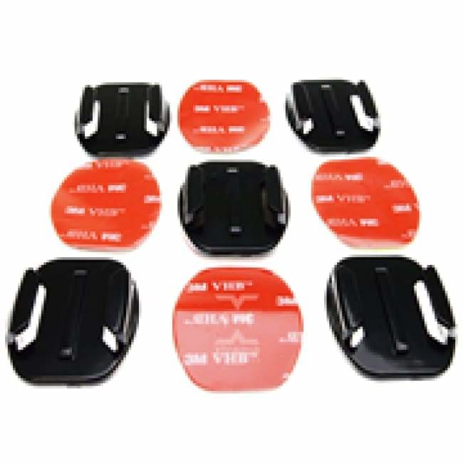 Flat Adhesive Mounts for GoPro and other Action Cameras (5 Pack) - Action Camera Mount Accessories