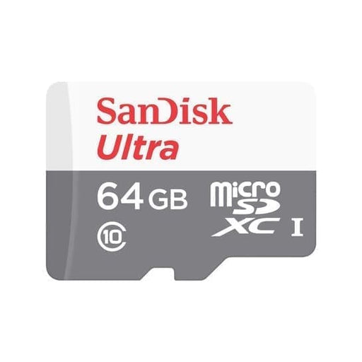 Sandisk 64 GB Ultra MicroSD Card (100 Mbps) - Cameras & Optics