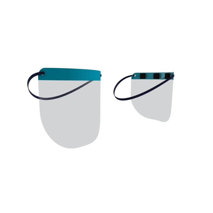 Medical Distributors Teal Band Personal Protection (PPE) Face Shield - Medical