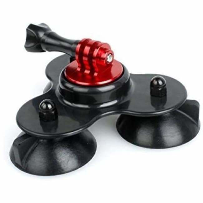 Triple Suction Cup Mount for GoPro and other Action Cameras - Default
