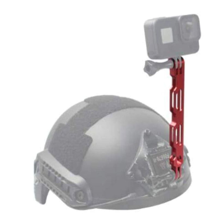 Aluminum Helmet Extension Mount - Action Camera Accessories