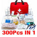 300PCS Portable First Aid Kit - Survival & Camping Kits